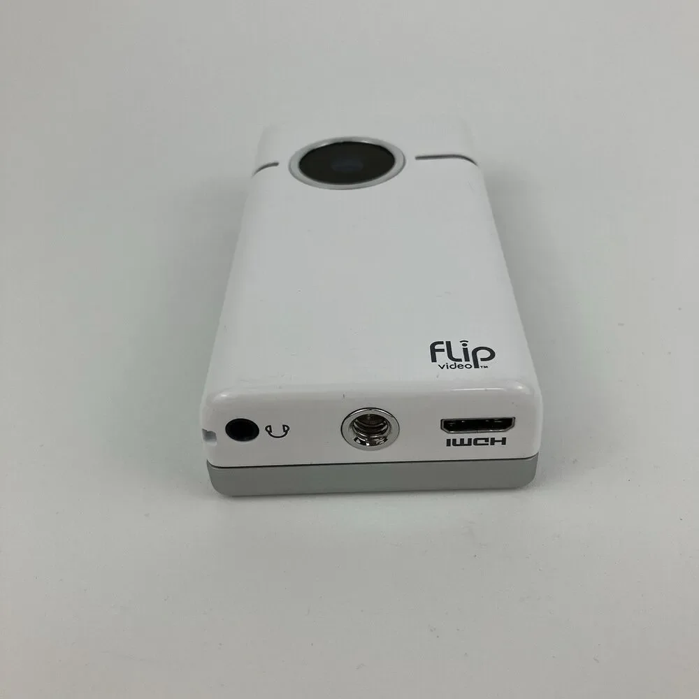 Flip Video Slide HD Video Camera Camcorder 2010 /w Bag | Defective FOR PARTS